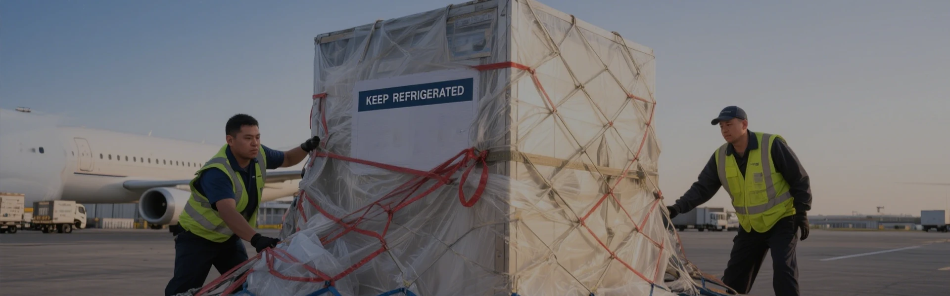 Pharmaceutical cold chain logistics - GDP-compliant 2-8°C and -20°C temperature-controlled shipping for life-saving medicines by BSI Global Logistics.