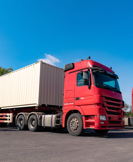 Door-to-door road transport and distribution - Seamless inland logistics and last-mile delivery services in China and global markets.