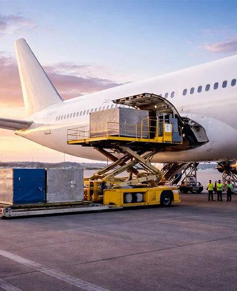 Air freight services by BSI Global Logistics - Fast shipping from China to Middle East, Europe, and Americas with guaranteed lead times.