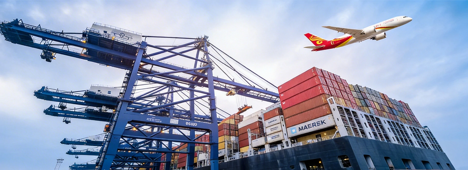 Shipping routes from China to worldwide destinations