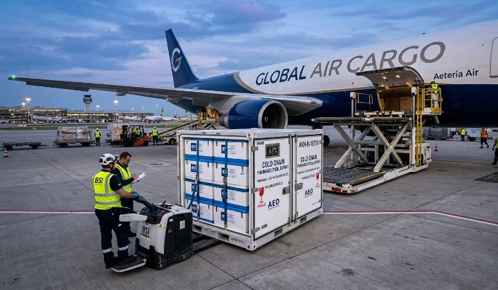 UK to China Pharmaceutical Cold Chain Logistics Case Study | BSI Global Logistics