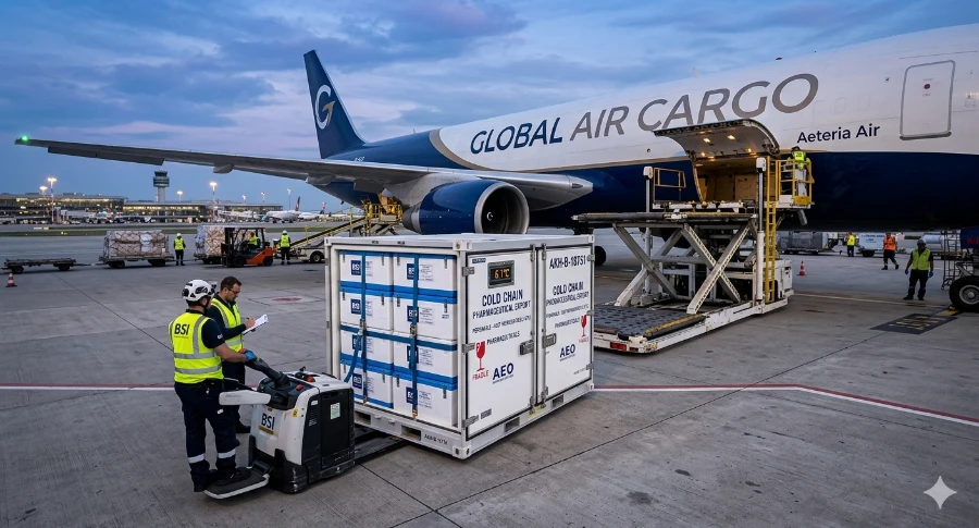 UK to China Pharmaceutical Cold Chain Logistics Case Study