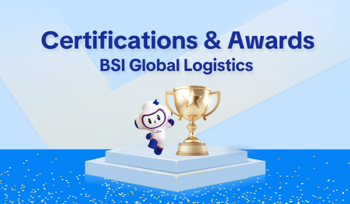 BSI Global Logistics Recognized as a Key Contact Enterprise in China’s Freight Forwarding Industry (2025)