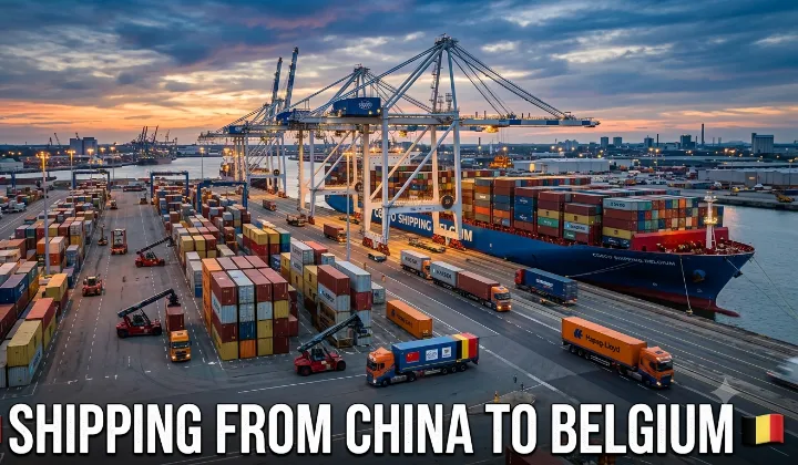 Shipping from China to Belgium | Shipping from China to Belgium