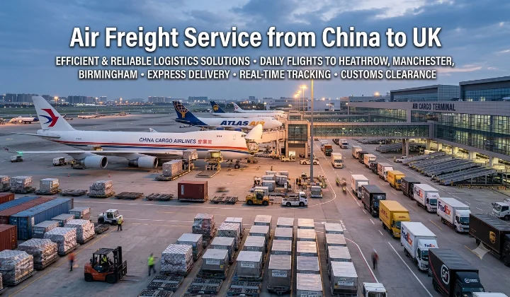 China to UK Air Freight Services | Flight Schedule & Capacity | BSI Global Logistics