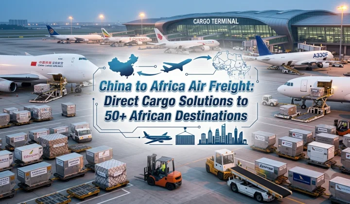 China to Africa Air Freight: Direct Cargo Solutions to 50+ African Destinations