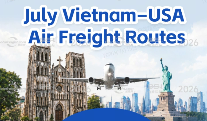 Vietnam to USA Air Freight Services (Updated July 2026) | BSI Global Logistics
