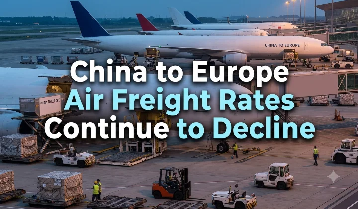 China to Europe Air Freight Rates Continue to Decline in July 2026 | BSI Global Logistics