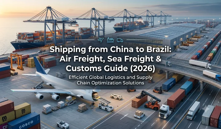 Shipping from China to Brazil: Air Freight, Sea Freight & Customs Guide (2026) | BSI Global Logistics