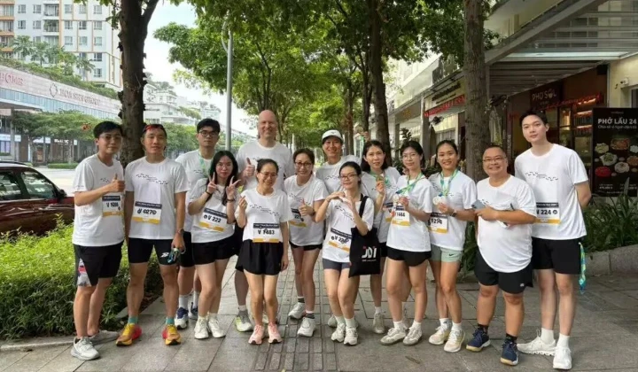 Step by Step, Giving Children a Future: BSI Vietnam Joins Lufthansa Cargo Charity Run