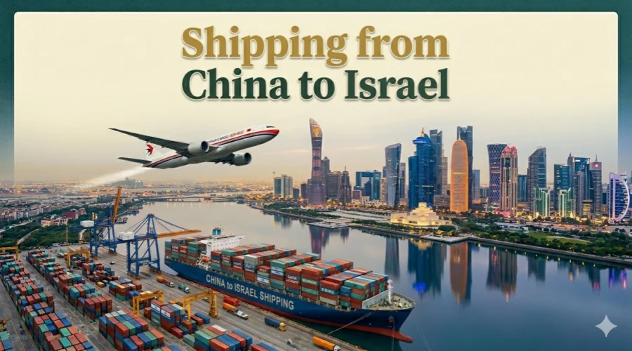 Shipping from China to Israel  by air