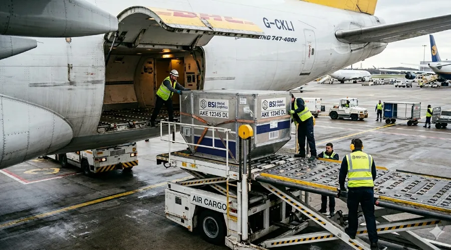 A plane is preparing to fly from Shenzhen to BUD