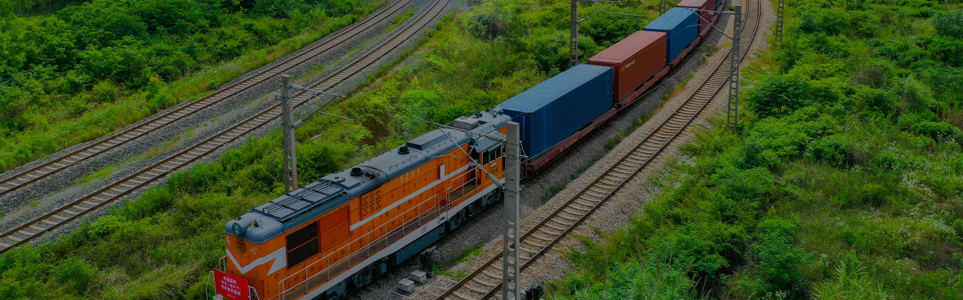 Sustainable European rail logistics - Reducing carbon emissions with eco-friendly inland railway shipping solutions by BSI Global Logistics.