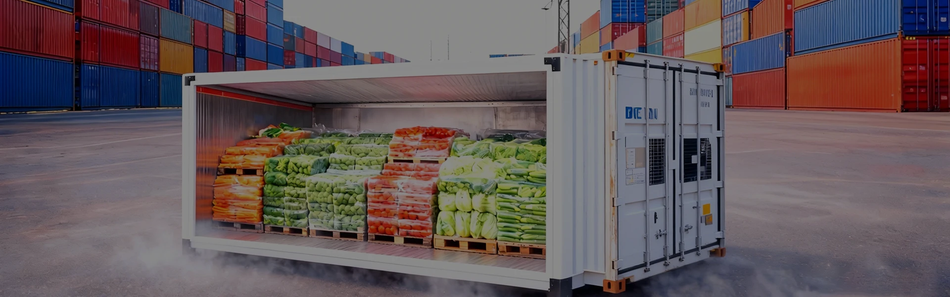 Reefer container shipping services - Precision temperature-controlled logistics for perishable goods by BSI Global Logistics.